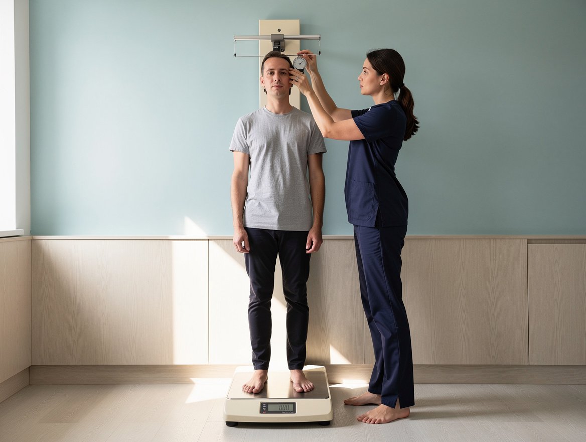 Rilevazione di altezza e peso per il BMI