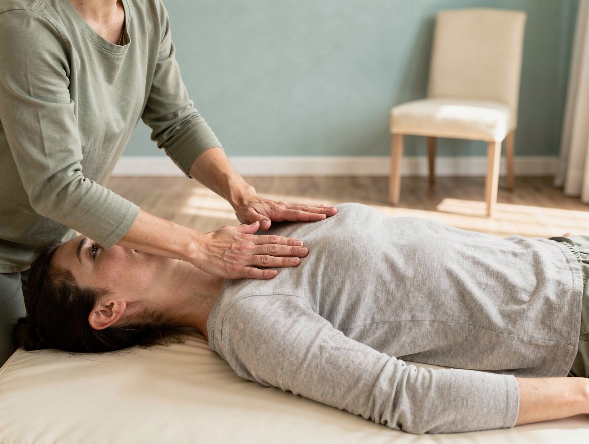 Seduta Shiatsu con manualità delicate